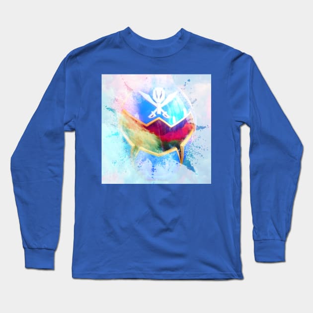 SUPER MEGAFORCE BLUE RANGER IS THE GOAT PRMF Long Sleeve T-Shirt by TSOL Games